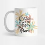 Pixxa Python Is My Happy Place Kupa Bardak