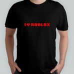 Pixxa Roblox Unisex %100 Pamuklu Bisiklet Yaka T-Shirt Model 3 - Siyah - XL