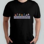Pixxa Roblox Unisex %100 Pamuklu Bisiklet Yaka T-Shirt Model 5 - Siyah - 8 - 12 Yaş
