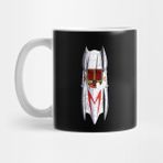 Pixxa Speed Racer Mach 5 Car Top Vintage Retro Distressed Kupa Bardak