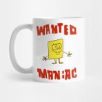 Pixxa Spongebob Squarepants Classic - Wanted Maniac Kupa Bardak