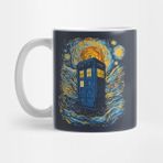 Pixxa Starry Blue Box - Doctor Who Kupa Bardak - Renkli