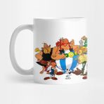 Pixxa The Gauls Are Here! - Asteriks ve Oburiks Kupa Bardak - Renkli