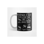 Pixxa Things I Do My My Spare Time Bitcoin Kripto Para Kupa Bardak