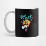 Pixxa Vibe Check Emoji Meme Funny Kupa Bardak