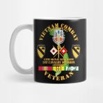 Pixxa Vietnam Combat Veteran W 13 Signal Battalion Duı-1st Cav Div Kupa Bardak