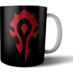 Pixxa World Of Warcraft Horde Kupa Bardak Model 2 - Renkli - 330 ml