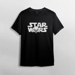 Pixxa Yıldız Savaşları / Star Wars %100 Pamuklu Bisiklet Yaka T-Shirt Model - 13 - Siyah