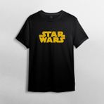 Pixxa Yıldız Savaşları / Star Wars %100 Pamuklu Bisiklet Yaka T-Shirt Model - 2 - Siyah