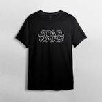 Pixxa Yıldız Savaşları / Star Wars %100 Pamuklu Bisiklet Yaka T-Shirt Model - 4 - Siyah