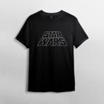Pixxa Yıldız Savaşları / Star Wars %100 Pamuklu Bisiklet Yaka T-Shirt Model - 9 - Siyah