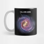 Pixxa You Are Here Astronomy Milky Way Solar System Galaxy Space Kupa Bardak