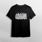 Pixxa Yüzüklerin Efendisi / Lord Of The Rings %100 Pamuklu Bisiklet Yaka T-Shirt Model - 10 - Siyah