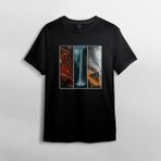 Pixxa Yüzüklerin Efendisi / Lord Of The Rings %100 Pamuklu Bisiklet Yaka T-Shirt Model - 13 - Siyah