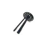 Piyadan Piyadan Plastik Siyah Strafor Dübeli 14Cm (500 Adet)