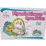 Piyanolu Dinozor Oyun Halısı