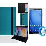 Piyasa Sepeti C5 Mobile Noa 7" Tablet Uyumlu Standlı Tablet Kılıfı + Nano Ekran Koruyucu - Turkuaz