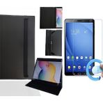 Piyasa Sepeti General Mobile E Tab 4 10.1" Tablet Uyumlu Standlı Tablet Kılıfı + Nano Ekran Koruyucu - Siyah