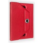 Piyasa Sepeti Samsung Galaxy Tab 3 Lite SMT116 Universal Dönerli Standlı Tablet Kırmızı Kılıfı