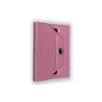 Piyasa Sepeti Samsung Galaxy Tab A SM P550 Universal Dönerli Standlı Tablet Açık Pembe Kılıfı