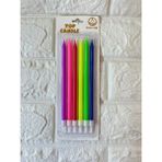 Piyop 6li Pasta Mumu Karışık Renk 17 cm