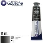 Piyop Aquafine Guaj Boya Tüp 15ML 034 Ivory Black