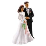 Piyop Gelin Damat Pasta Süsü 12 cm
