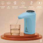 Pizen Flow USB Şarjlı Otomatik Damacana Su Pompası Tds Ölçer 250ML 500ML 1l 2l Ölçü Özellikli - Mavi