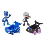 PJ Maskeliler F2649-F2840 Catboy Luna Girl 2'li Figür ve Araç Seti