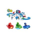 Pj Maskeliler Oyuncak Otopark Seti Pjmasks 2 Katlı Yarış Yolu Otopark Seti Garaj Oyunu Pj Masks Oyun Seti