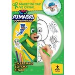 Pjmasks Power Heroes Cikartmali Boyama Kitabi - Maketini Yap Ve Oyna!