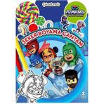Pjmasks Power Heroes - Şeker Boyama Çantam - Çıkartmalı - 1