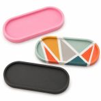 PK1001848 - Silikon Kalıp Mum Kalıbı - Oval Tabanlık