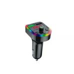 Pl-C16 Bluetooth Araç Kiti Araç Fm Transmitter Şarj Usb Type-C Mp3 Pd Çakmaklık Girişli