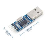 Pl2303 Usb To Rs232 Ttl Uart Çevirici Modül Seri Port Haberleşme Mcu Uydu Alıcı Dvd Gsm Telefon