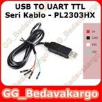 PL2303HX 1 m USB To TTL UART Seri Kablo