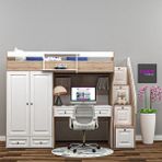 Place Dolaplı Maxi Ranza Mdf - Beyaz - 100 x 100 cm