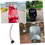 PLAFOPE 10 Adet Motosiklet Yeniden Takma Abs Malzeme Kolay Kurulum Tasarımı Motosiklet Araba Için Çift Flaş Korna