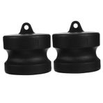 PLAFOPE 2 Adet Kamlock Toz Bağlantı Parçası Pp Malzeme Ibc Tote Için Kamlock Bağlantı Parçası