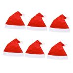 PLAFOPE Mutlu Noeller Noel Baba Şapkası Koleksiyonu 12 Paket Dokumasız Kumaş Noel Şapkaları Yaşlara Göre Parti Hediyeleri