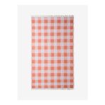 Plaid Pamuk Peştamal Şeftali 90x160 - Keseli