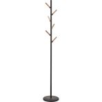 Plaın Ayaklı Siyah Askılık 177 cm