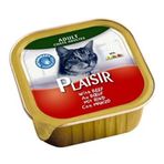 Plaisir 100 gr Ezme Biftekli Yetişkin Kedi Konservesi