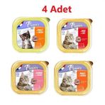 Plaisir 4x100 gr Pate Karışık Yaş Kedi Maması