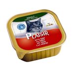 Plaisir Biftekli Sığır Etli Ezme Kedi 100 gr Yaş Mama