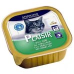 Plaisir Ezme Morina Balıklı 12x100 gr Kısırlaştırılmış Kedi Konservesi