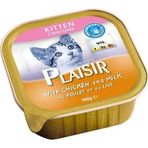 Plaisir Ezme Tavuklu 6x100 gr Yavru Kedi Konservesi