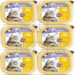 Plaisir Hindi Etli Pate Yetişkin Kedi 6x100 gr Yaş Mama