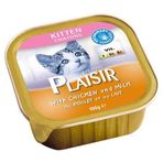Plaisir Kitten Sütlü 100 gr Kedi Maması