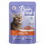 Plaisir Parça Etli Tavuk Ciğerli 100 gr Kedi Yaş Maması
